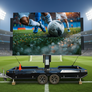 Remolque Móvil con Pantalla LED a Todo Color, Cartel Publicitario Digital Portátil para Exteriores, Ideal para Camiones, Ferias y Eventos Itinerantes - Product Image 3