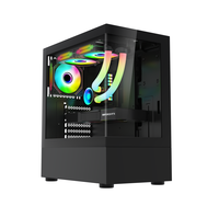 AntarcChill High Quality Mid Tower Gaming Pc Case Gaming Casing Pc Cabinet MATX Computer Cases Towers Case Pc Gamer Cabinet