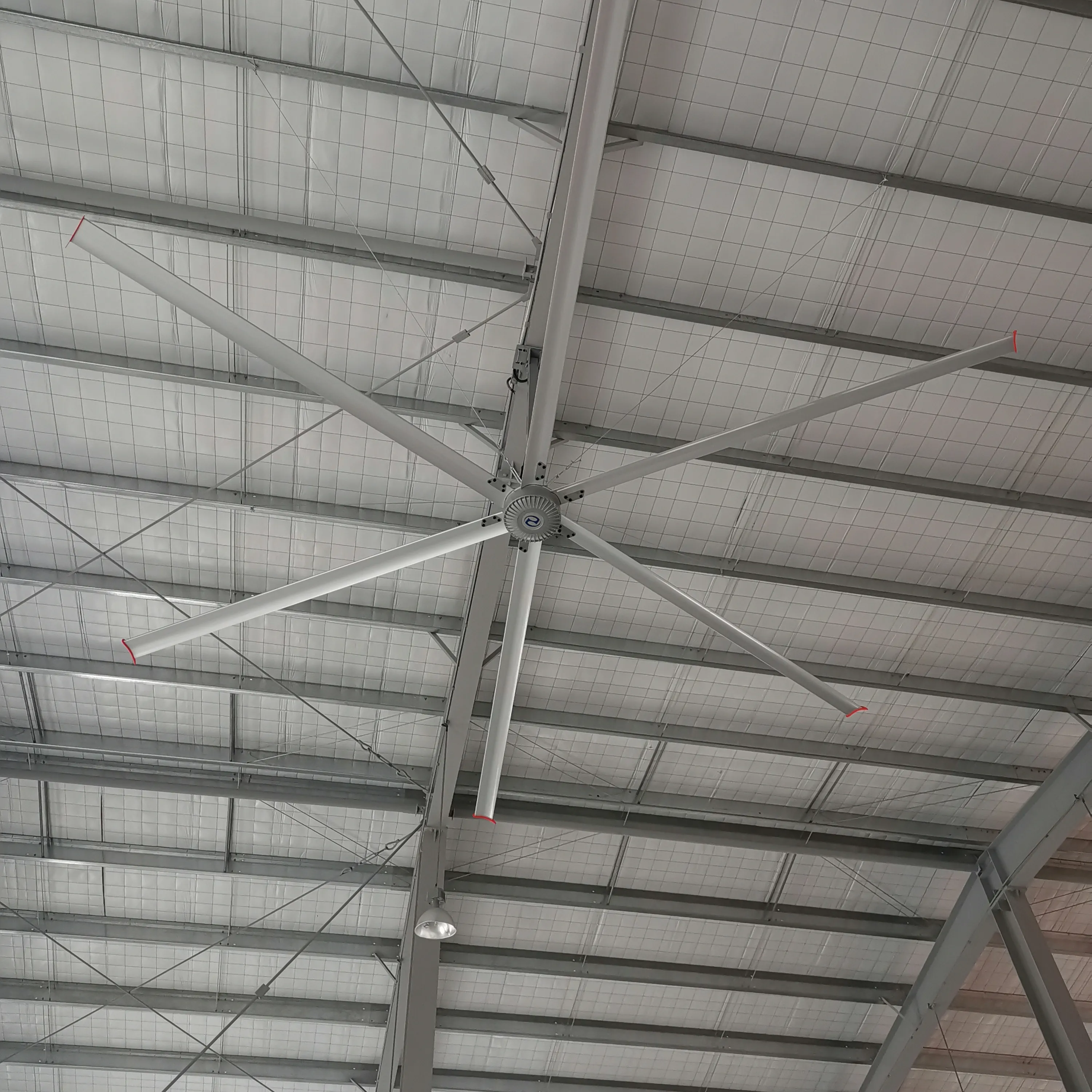 Huada Hvls Giant Industrial Decken ventilatoren mit PMSM Direct Drive und 24ft 7 3m