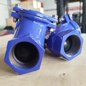 Van kiểm tra bi sắt dễ uốn DN50 ci với van kiểm tra kết thúc ren mặt bích PN10 PN16 cho phương tiện cơ bản - Product Image 2