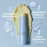 Baume multi-usages à l'acide hyaluronique, au collagène et au calcium, anti-rides, anti-âge, hydratant pour le visage, les yeux et le cou, OEM, étiquette privée