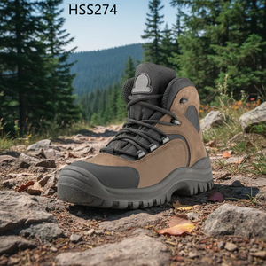 LXG，超级实用中型防刺穿户外运动安全鞋双色PU/PU注塑鞋底安全鞋头慢跑鞋HSS009 - Product Image 5