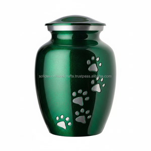 Pet Memorial Brass Cremation Urns Funeral Pet Urns <b>Keepsake</b> Urns Burial Urns With High Quality at Low Price - Product Image 1