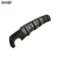 Lèvre arrière en fibre de carbone pour Lexus IS 2006-2012, compatible avec le diffuseur Lexus IS250 IS300 IS350 2006-2012 avec feu stop LED