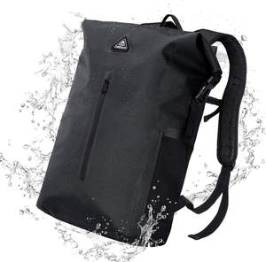 Échantillon gratuit Sac à dos pour hommes et femmes recyclé anti-vol pour animaux de compagnie Sac à dos de voyage décontracté pour ordinateur portable Résistant à l'eau Collège École - Product Image 1