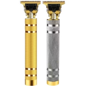 Tondeuse à cheveux électrique en maille, corps métallique, moteur sans balais, étanche IPX7, double charge, pour hommes, rasage de la tête chauve - Product Image 2