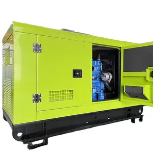 Buona qualità 60 75 80 Kw silenzioso Diesel generatore Set Nigeria Zambia