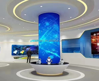 SMD P2.5 Dinding Video LED Cerdas Dalam Ruangan Warna Penuh 4K HDR10+ Kecerahan 500cd Terlihat di Bawah Sinar Matahari Garansi 2 Tahun Digital