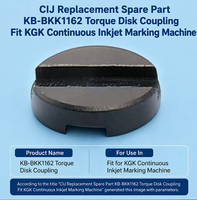 Pièce de rechange CIJ KB-BKK1162, coupleur à disque de couple adapté aux machines de marquage à jet d'encre continu KGK
