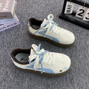 Nuove Sneakers Bianche da <span class=keywords><strong>Donna</strong></span> con Piattaforma Leggera, Stile Casual e Antiscivolo per Primavera, Estate e Autunno - Product Image 4