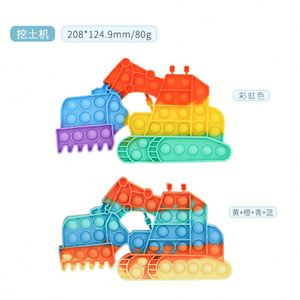 Đồ chơi giác quan bóp bong bóng đẩy chất lượng cao mới nguyên hộp dành cho trẻ em, đồ chơi giáo dục cho trẻ tự kỷ, đồ chơi bong bóng silicon - Product Image 2