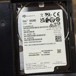 Superpolyfusible 02540037 2.4T SAS 2.5 polegadas Disco Rígido Interno Novo para Servidor 256MB Cache 10500RPM 2TB - Product Image 2