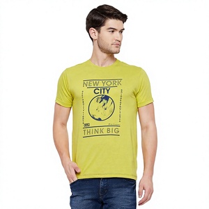 Camiseta de Franela de Algodón y Poliéster con Cuello en V para Hombre, Personalizada con Serigrafía, de Secado Rápido y Transpirable, con Diseño de Logotipo Propio - Product Image 1