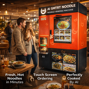 2026 New Trend Unattended Operation Customized Machine Ai Robot Noodle Restaurant Vending Material Food-contact Parts Use Food-g - Product Image 1