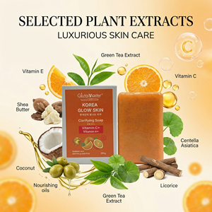 <span class=keywords><strong>Savon</strong></span> Clarifiant Éclaircissant GLOW SKIN Corée à Marque Blanche – Doux, Hydratant, Nettoyage en Profondeur, Fait Main, Pour Tous Types <span class=keywords><strong>de</strong></span> Peau - Product Image 3