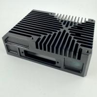 Custom Black Aluminum Box for Laser Equipment & Robotics | 5-Axis CNC Precision Machining Service | Hard Anodized Finish ODM&OEM