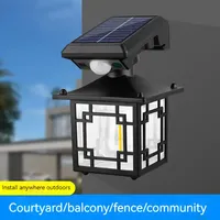 Lumière solaire LED moderne pour jardin et aménagement paysager, étanche IP65, pour extérieur