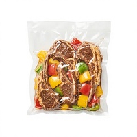 Rouleau de sacs sous vide en PE gaufré pour la cuisson sous vide - Compatible micro-ondes