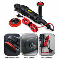 Polisseuse rotative pour voiture professionnelle certifiée CE, moteur haute efficacité 1000W, 6 vitesses, 300-2300 tr/min, M14, 230V