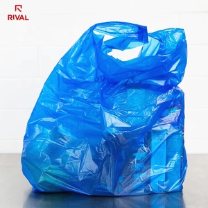 Wholesale <b>Biodegradable</b> HDPE Custom <b>Packaging</b> Plastic Carrier T-shirt Bags - Product Image 6