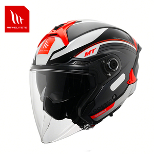 หมวกกันน็อค MT Helmets รุ่น COSMO SV แบบเปิดหน้า สำหรับรถจักรยานยนต์ โครงสร้าง ABS  แผ่นปิดหน้าใส  ระบบปลดเร็ว ได้รับมาตรฐาน ECE  ลายกราฟิก - Product Image 2