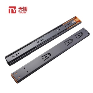 Hot Selling Office Furniture with Soft Close Mechanism Tool-Free Installation Workshops <b>Drawer</b> <b>Slides</b> for Kitchen & Bedroom Use - Product Image 1