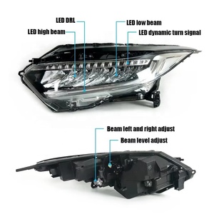 HR-V <span class=keywords><strong>HRV</strong></span> Vezel 2019-2022 mise à niveau des phares LED vers un <span class=keywords><strong>nouveau</strong></span> style DRL modifié phare avant clignotant pour <span class=keywords><strong>Honda</strong></span> - Product Image 2