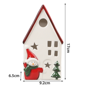 ديكور غرفة نوم منزلية للعام الجديد زينة عيد الميلاد سيراميك تمثال أيل لعيد الميلاد - Product Image 6