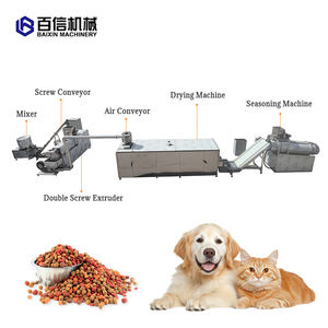 Ligne de production d'aliments pour animaux de compagnie à bas prix et de haute qualité, machine à granulés d'aliments pour chiens et chats, contrôle intelligent, capacité de 100 à 1200 kg/h - Product Image 5