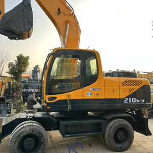รถขุดไฮดรอลิกแบบตีนตะขาบ Hyundai 210W-9 มือสอง ราคาถูก รถขุดไฮดรอลิกแบบตีนตะขาบ Hyundai 210W-9 ขนาด 21 ตัน - Product Image 1