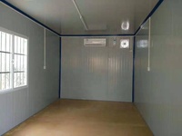 Maisons conteneurs modulaires préfabriquées à structure légère en acier, à installation rapide, de 20 et 40 pieds, mobiles, au design moderne et à faible coût