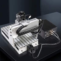 Grabadora CNC de Escritorio con Husillo de Bolas 3040 4060 - 800W-2200W Router CNC de 3/4 Ejes para PVC