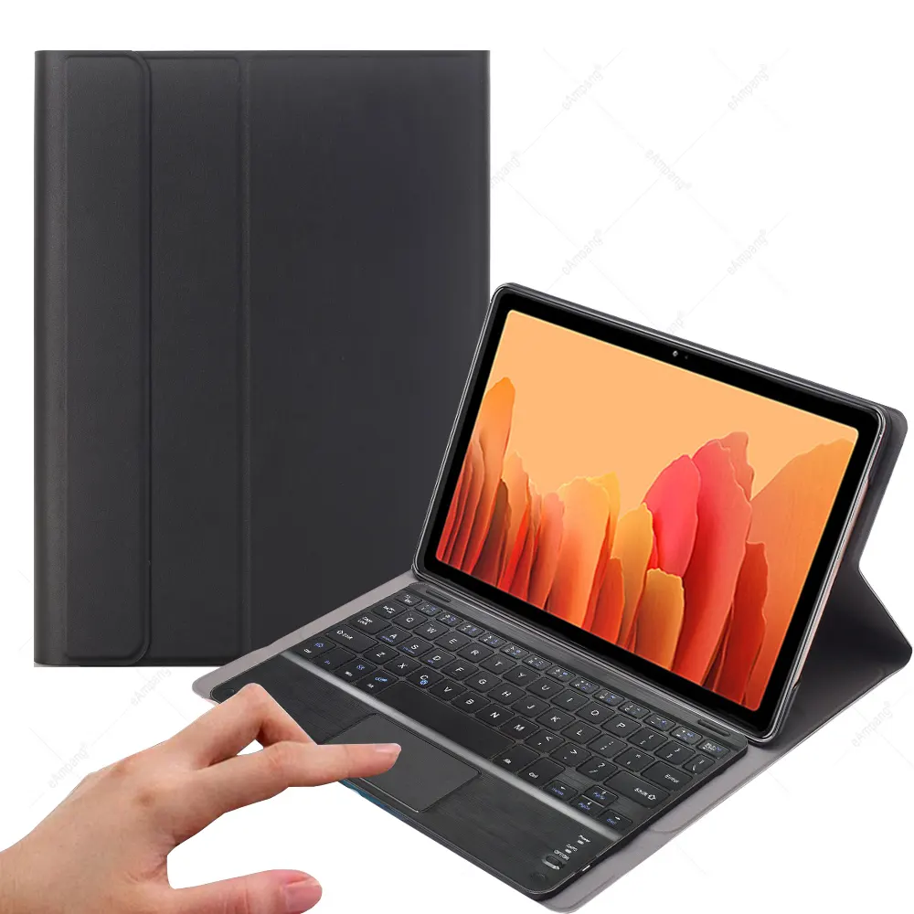 Tablet Touchpad Samsung klavye Tab A7 2020 10.4 A 10.1 2019 A6 S7 11 12.4 S6 Lite S5e 10.5 S4 portekizce klavye durumda