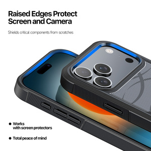 เคสโทรศัพท์กันตกสำหรับใช้งานกลางแจ้ง เหมาะสำหรับ iPhone 17 Pro/17 ProMax เคสแม่เหล็กแท้ Apple แบบครอบคลุมทุกด้าน - Product Image 4