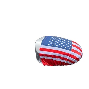 Venta al por Mayor Promocional de Fundas para Espejos Retrovisores de Coche con Estampado de Sublimación Premium de la Bandera de Palestina y los Colores de la Bandera Nacional de Palestina - Product Image 1