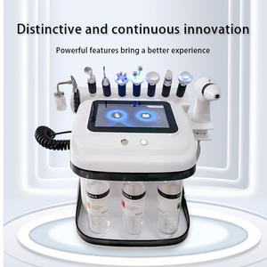 E-hot Selling 9in1 Smart Face Skin Analyzer <b>Machine</b> Hydrating Moisture test Hydrodermabrasion <b>Oxygen</b> Jet Spa Clinic Home Use - Product Image 5