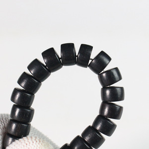 Ebony <b>Bracelet</b> 5x7.5mm <b>Ball</b> Shape Unisex Everyday Wear Cultural Collectible Jewelry - Product Image 4