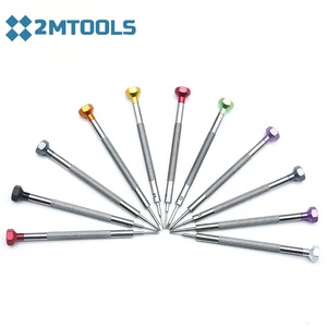 <span class=keywords><strong>Destornilladores</strong></span> <span class=keywords><strong>de</strong></span> reparación <span class=keywords><strong>de</strong></span> relojes <span class=keywords><strong>de</strong></span> acero inoxidable <span class=keywords><strong>de</strong></span> alta calidad, cromo cruzado ranurado preciso para uso Industrial DIY para relojeros - Product Image 1
