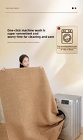 Tapis d'extérieur résistant aux intempéries QIANQIAO, aspect sisal, polyester, tapis de terrasse, balcon, tapis imperméable, aspect paille