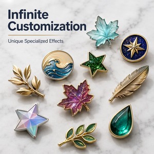 Broches et épingles personnalisées pour fabricants : badges gravés au laser et épingles en émail sur mesure au design mignon - Product Image 2