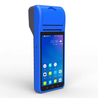 Terminal de caisse portable SDK 5,5 pouces avec imprimante PDA, système Android, 4G, lecteur NFC, USB, WiFi pour le commerce de détail