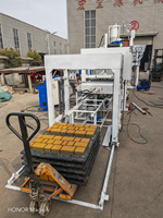 Machine à fabriquer des blocs de béton automatique QTJ 4-15, machine à fabriquer des briques de pavage en ciment, machine à fabriquer des blocs creux, haute productivité