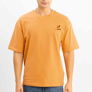 Camiseta Personalizada de Alta Calidad para Hombre, 100% Algodón, Cuello Redondo, Estilo Urbano, Talla Grande - Product Image 3