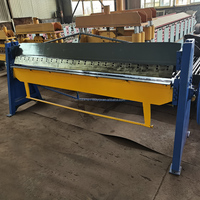 Machine à rouler les tôles de toiture à 90 degrés, plieuse