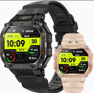 Reloj Inteligente Deportivo HT34 con Pantalla HD, Brújula, Monitor de Ritmo Cardíaco, Bluetooth, Reloj de Pulsera para Fitness con Pantalla TFT Cuadrada - Product Image 1