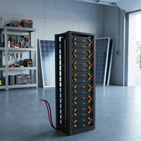Sistem Baterai LiFePO4 LongKun 51.2V 48V 300Ah 600Ah 15kWh 30kWh Sistem Penyimpanan Energi Surya Rak Server untuk Rumah