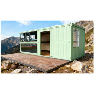 حاوية شحن فولاذية قابلة للتوسيع خفيفة الوزن بطول 20 قدمًا، متنقلة وقابلة للطي، مقاومة للماء وعازلة للصوت، للاستخدام الخارجي، كبار مبيعات متنقلة، ومدرسة - Product Image 3