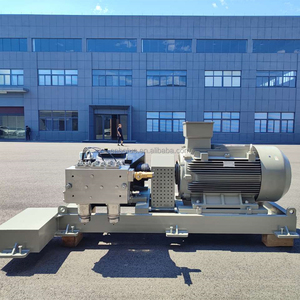 Bomba de Pistón Reciprocante Industrial Serie FK de Alto Caudal, Triplex, de Acero Inoxidable, con Motor y Fuente de Alimentación WK - Product Image 5