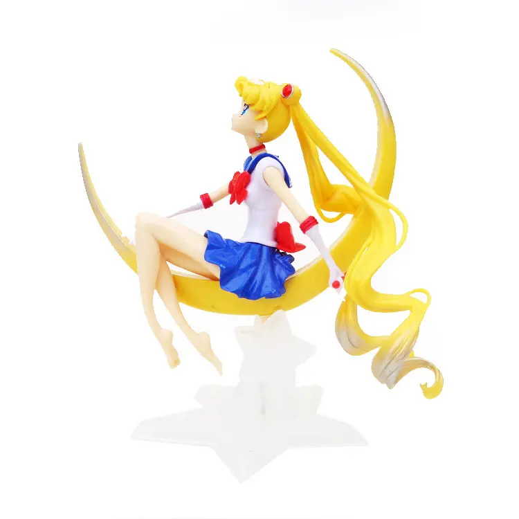 Groothandelsprijs Japanse Cartoon Film Mooi Meisje Figuur Anime Pvc Figuur Matroos Manen Voor Cake Decoratie