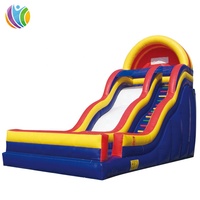 Toboggan gonflable qualifié, toboggan gonflable pour enfants, grand toboggan aquatique gonflable à vendre